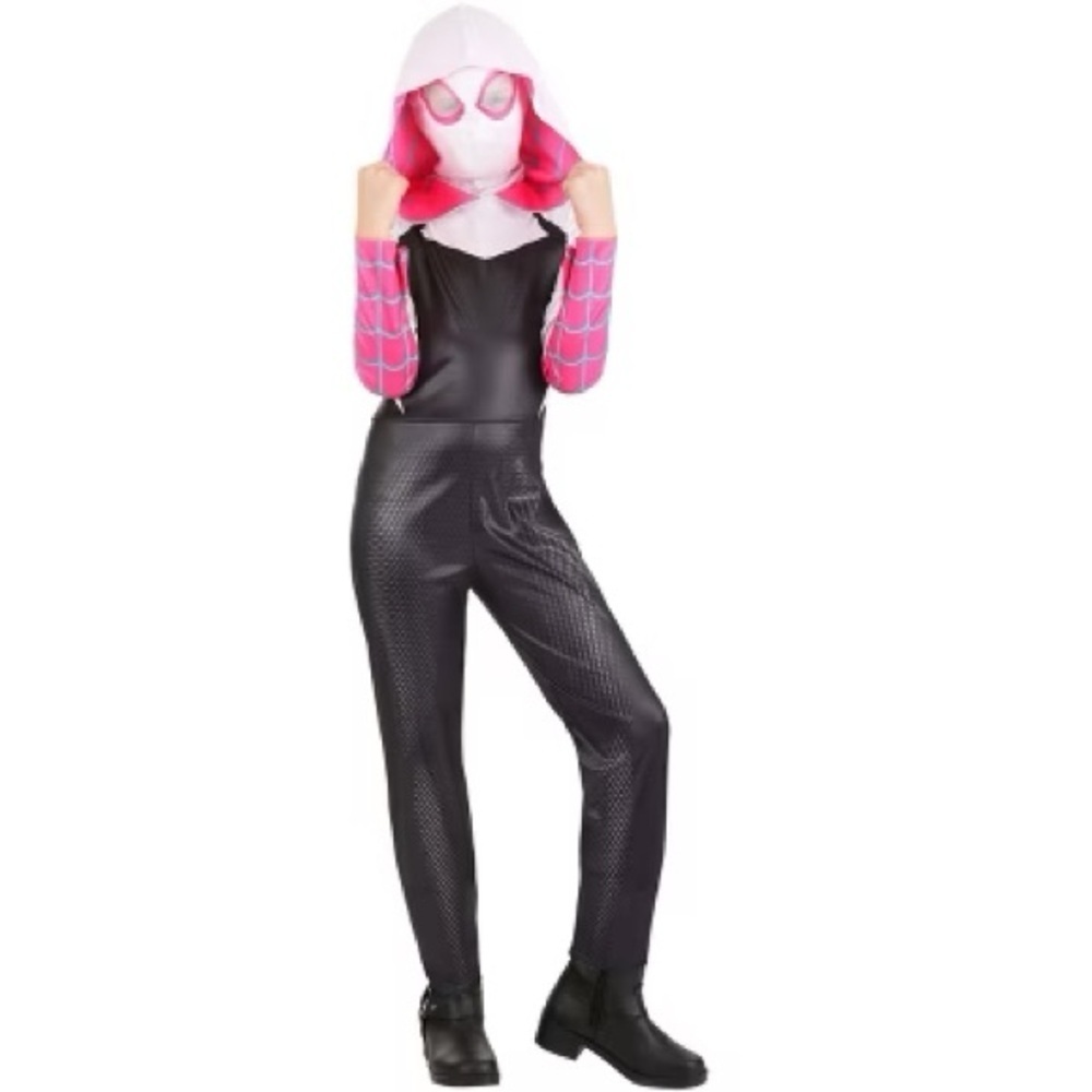 Spider-Gwen Costume for Kids Sz Medium